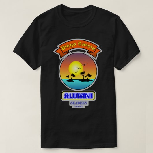 Diego Garcia Alumni T-Shirt (Design vorne)