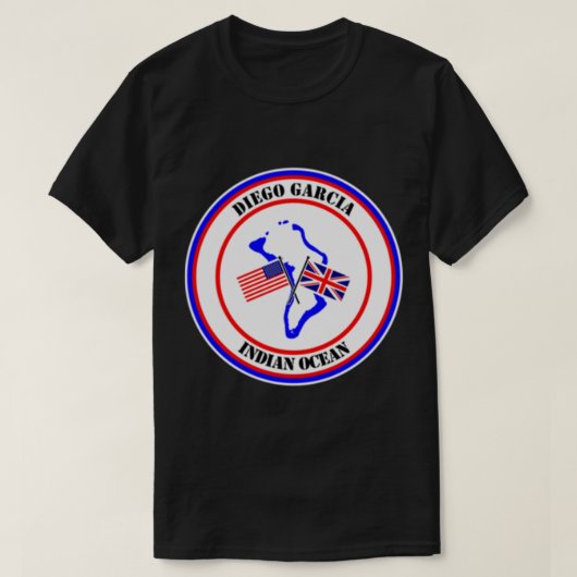 Diego Garcia Indischer Ozean T-Shirt (Design vorne)