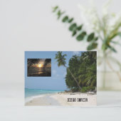Diego Garcia Postkarte (Stehend Vorderseite)