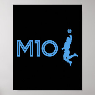 Diego Maradona M10 La Mano De Dios Hand Of God Fus Poster