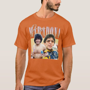 Diego Maradona Retro 90er Ästhetik T-Shirt
