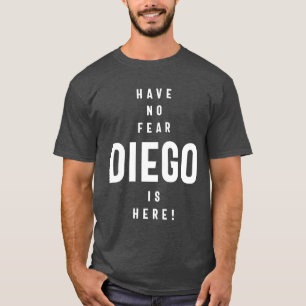 Diego Personalisiert Name Geburtstagsgeschenk T-Shirt