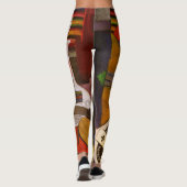 Diego Rivera Der Wecker Surrealismus Kunst Leggings (Rückseite)