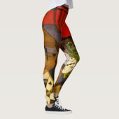 Diego Rivera Der Wecker Surrealismus Kunst Leggings (Rechts)