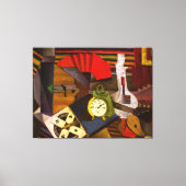 Diego Rivera Der Wecker Surrealismus Kunst Leinwanddruck (Vorderseite)