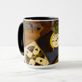Diego Rivera Der Wecker Surrealismus Kunst Tasse (Vorderseite Links)