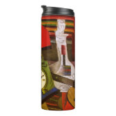 Diego Rivera Der Wecker Surrealismus Kunst Thermosbecher (Nach rechts gedreht)