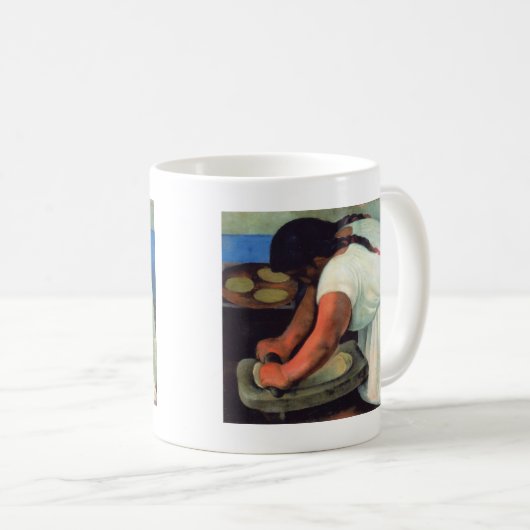 Diego Rivera - La Molendera, 1923 Kaffeetasse (VorderseiteRechts)