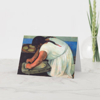 Diego Rivera - La Molendera, 1923 Karte