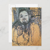 Diego Rivera Postkarte (Vorne/Hinten)