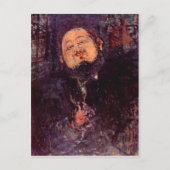 Diego Rivera von Amedeo Modigliani Postkarte (Vorderseite)