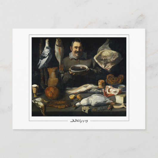 Diego Velázquez #100 - Fine Art Postcard Postkarte (Vorderseite)