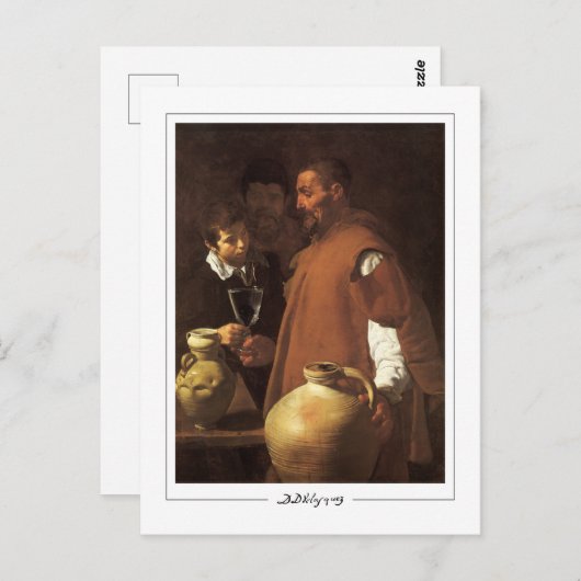 Diego Velázquez #118 - Fine Art Postcard Postkarte (Vorne/Hinten)