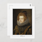 Diego Velázquez #119 - Fine Art Postcard Postkarte (Vorne/Hinten)