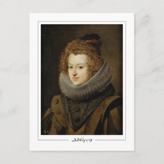 Diego Velázquez #119 - Fine Art Postcard Postkarte (Vorderseite)