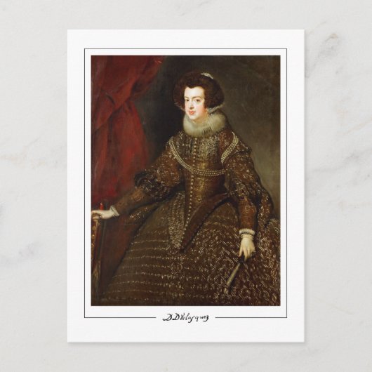 Diego Velázquez #128 - Fine Art Postcard Postkarte (Vorderseite)