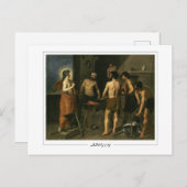 Diego Velázquez #142 - Fine Art Postcard Postkarte (Vorne/Hinten)