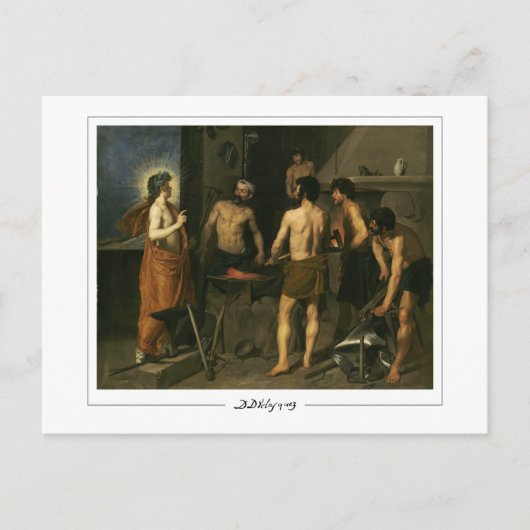 Diego Velázquez #142 - Fine Art Postcard Postkarte (Vorderseite)