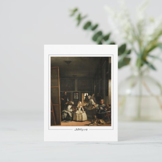 Diego Velázquez #148 - Fine Art Postcard Postkarte (Stehend Vorderseite)