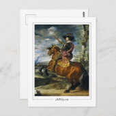 Diego Velázquez #52 - Fine Art Postcard Postkarte (Vorne/Hinten)
