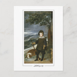Diego Velázquez #72 - Fine Art Postcard Postkarte