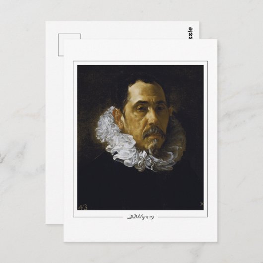 Diego Velázquez #73 - Fine Art Postcard Postkarte (Vorne/Hinten)