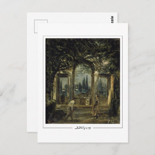 Diego Velázquez #89 - Fine Art Postcard Postkarte (Vorne/Hinten)