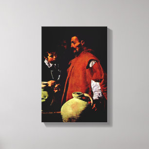 Diego Velazquez - Der Wasserverkäufer von Sevilla Leinwanddruck