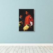 Diego Velazquez - Der Wasserverkäufer von Sevilla Leinwanddruck (Insitu (Holzboden))