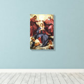 Diego Velazquez - Die Krönung von Mary Leinwanddruck (Insitu (Holzboden))