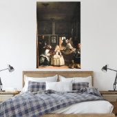 Diego Velázquez - Las Meninas (1656) Leinwanddruck (Insitu (Schlafzimmer))