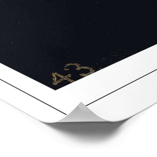 Diego Velázquez Zedign Art Poster #73 (Ecke)