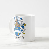 Diehl Familienwappen Kaffeetasse (Vorderseite Links)