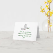 Diejenigen, die anderen nicht verzeihen können - V Karte (Gelbe Blume)