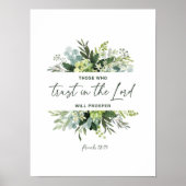 Diejenigen, die auf den Herrn vertrauen, werden Po Poster (Vorne)