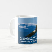 Diejenigen, die auf den Herrn warten Kaffeetasse (Vorderseite Links)