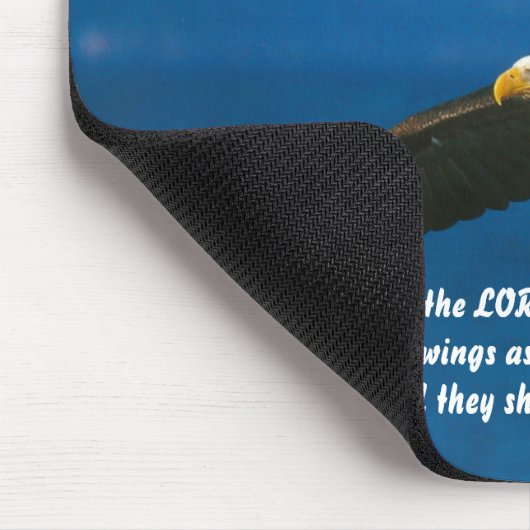 Diejenigen, die auf den Herrn warten Mousepad (Ecke)