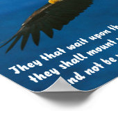 Diejenigen, die auf den Herrn warten Poster (Ecke)