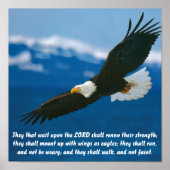 Diejenigen, die auf den Herrn warten Poster (Vorne)