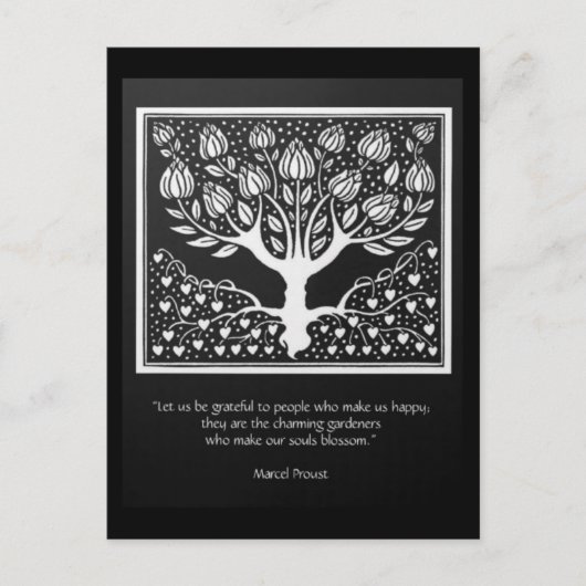 Diejenigen, die das Soul blühen lassen Postkarte (Vorderseite)