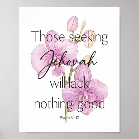 Diejenigen, die die Kunst der Jehovah-Mauer mit Or Poster (Vorne)