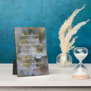 Diejenigen, die die Liebe nicht weggehen, Fotoplatte