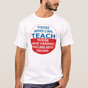 Diejenigen, die lernen können, die Männer könne T-Shirt