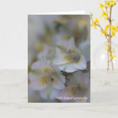 Diejenigen, die Liebe nicht weg gehen Gedicht Beil Karte (Gelbe Blume)