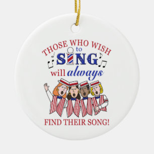 Diejenigen, die Ornament singen wollen (Weiblich)