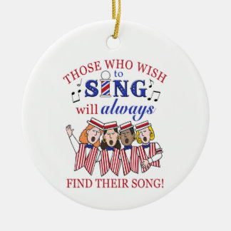Diejenigen, die Ornament singen wollen (Weiblich)