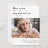 Diejenigen, die wir Liebe nicht aus dem Foto entfe Einladung (Vorderseite)