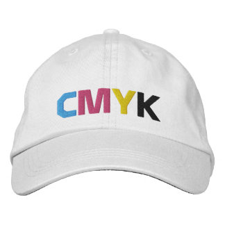 Dieline CMYK Signature Vater Cap Bestickte Baseballkappe