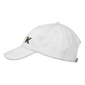 Dieline CMYK Signature Vater Cap Bestickte Baseballkappe (Links)