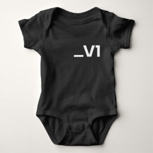 Dieline_V1 Baby Onsie Baby Strampler